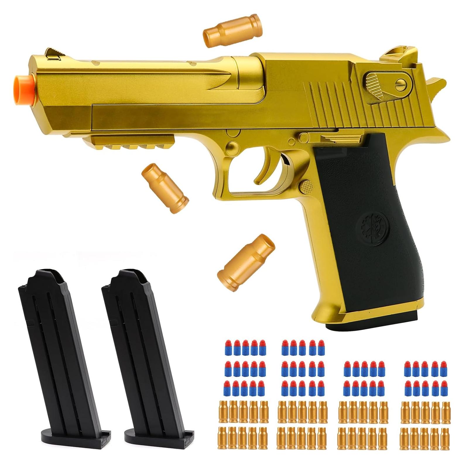 Pistola de Juguete Nogevo con Balas Blandas y Casquillos