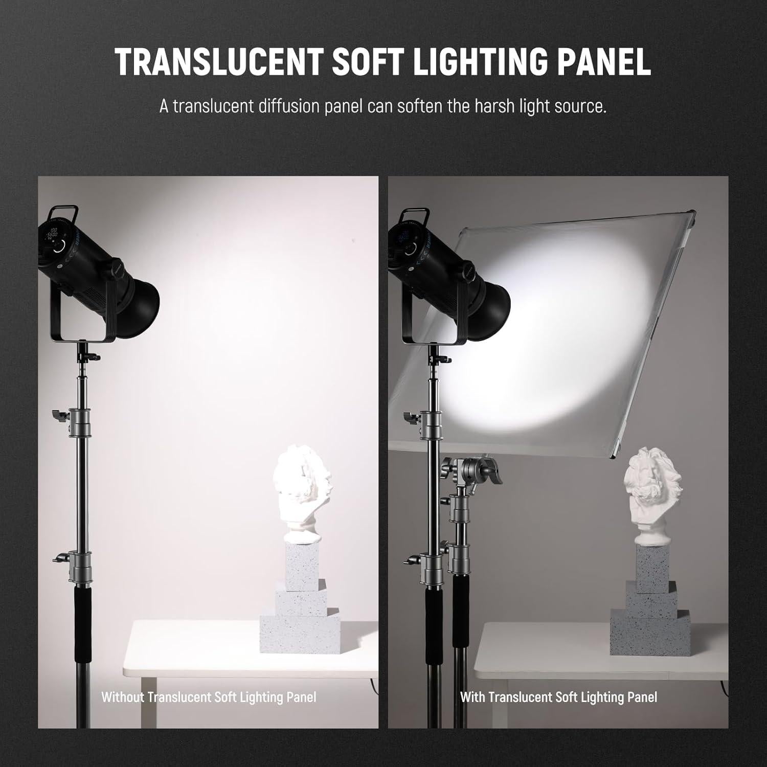 Kit de Difusor de Luz NEEWER 75x75 cm 3 en 1 Plegable