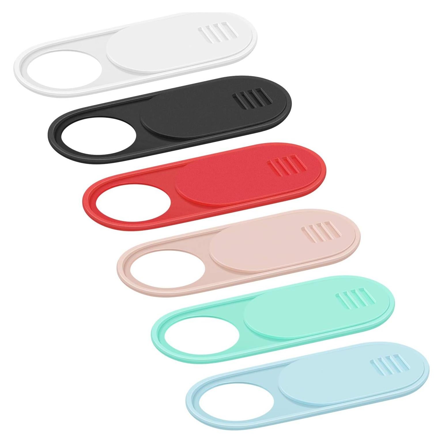 Cubierta de Webcam AFN Ultra Delgada Multicolor 6 Piezas