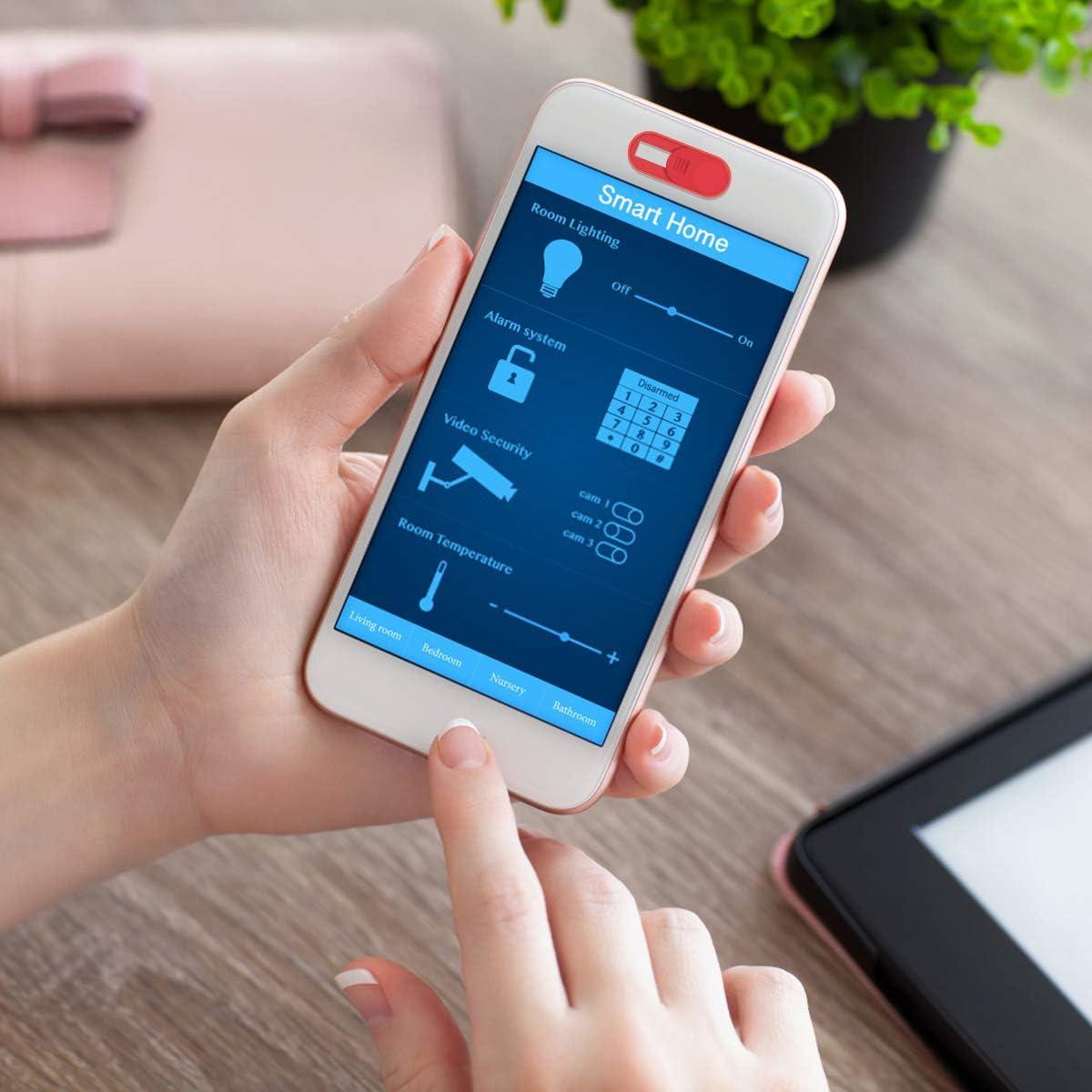 Cubierta de Webcam AFN Ultra Delgada Multicolor 6 Piezas