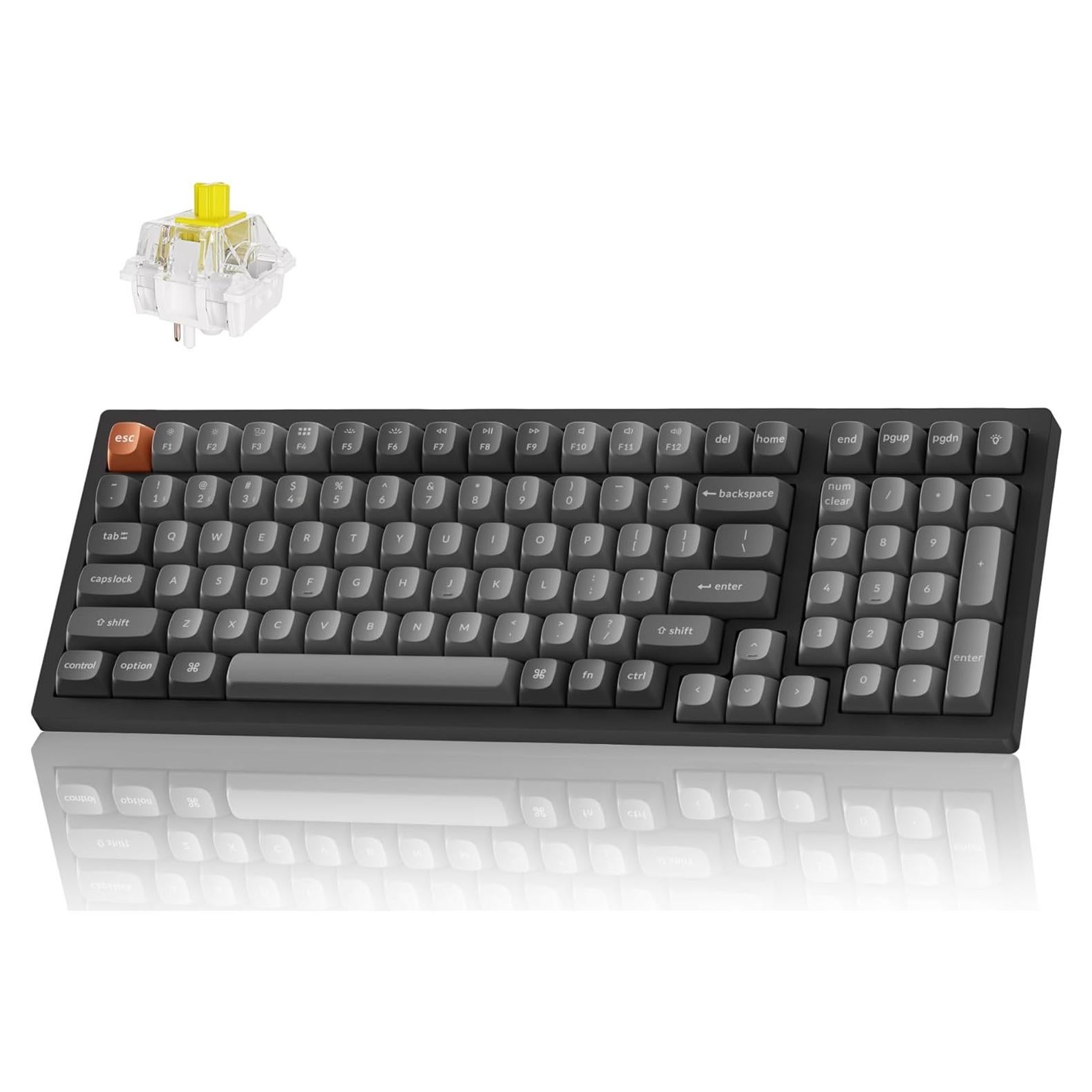 Teclado Mecánico Inalámbrico Keychron K4 Max 96% RGB