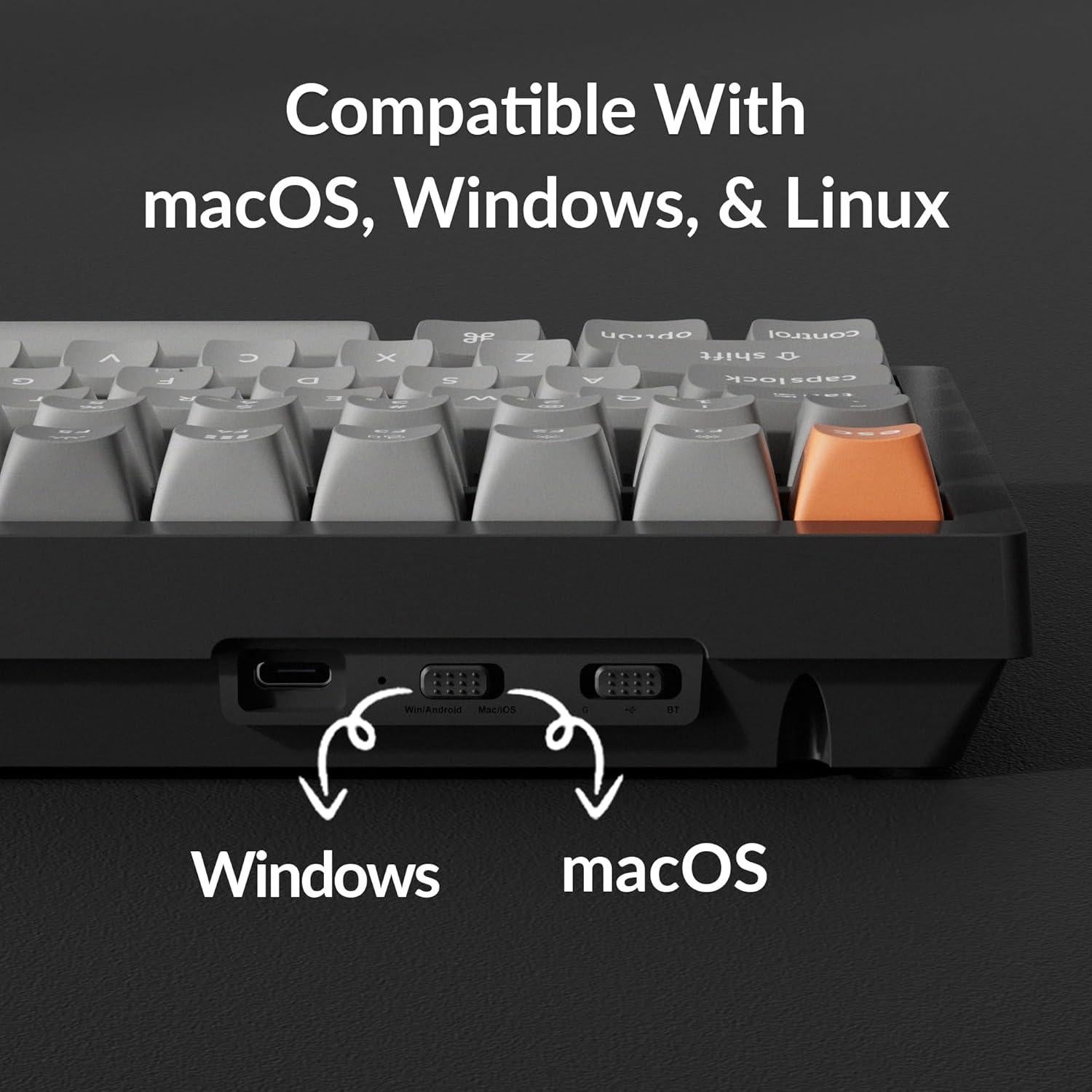 Teclado Mecánico Inalámbrico Keychron K4 Max 96% RGB