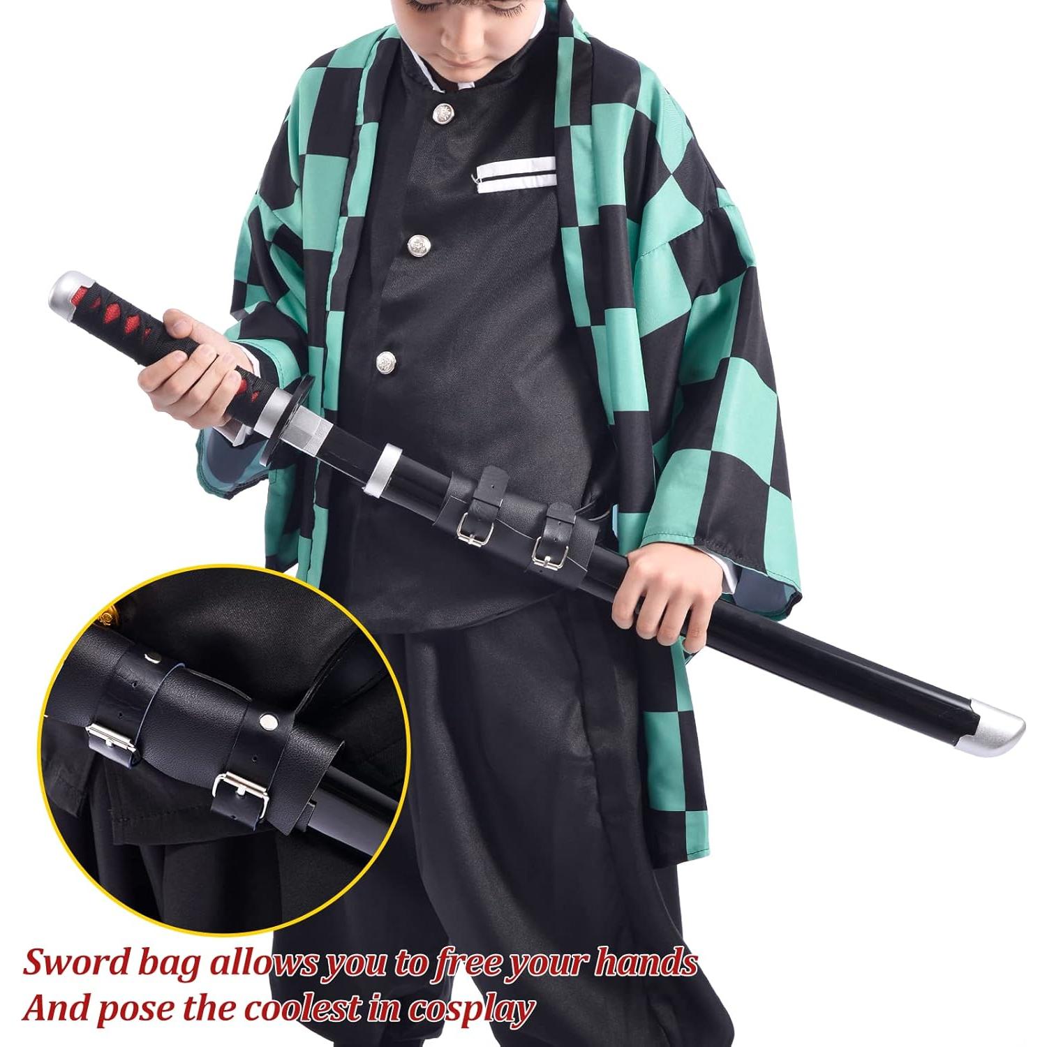 Espada de Demon Slayer PZOEWUESR 55,56 cm Katana Cosplay