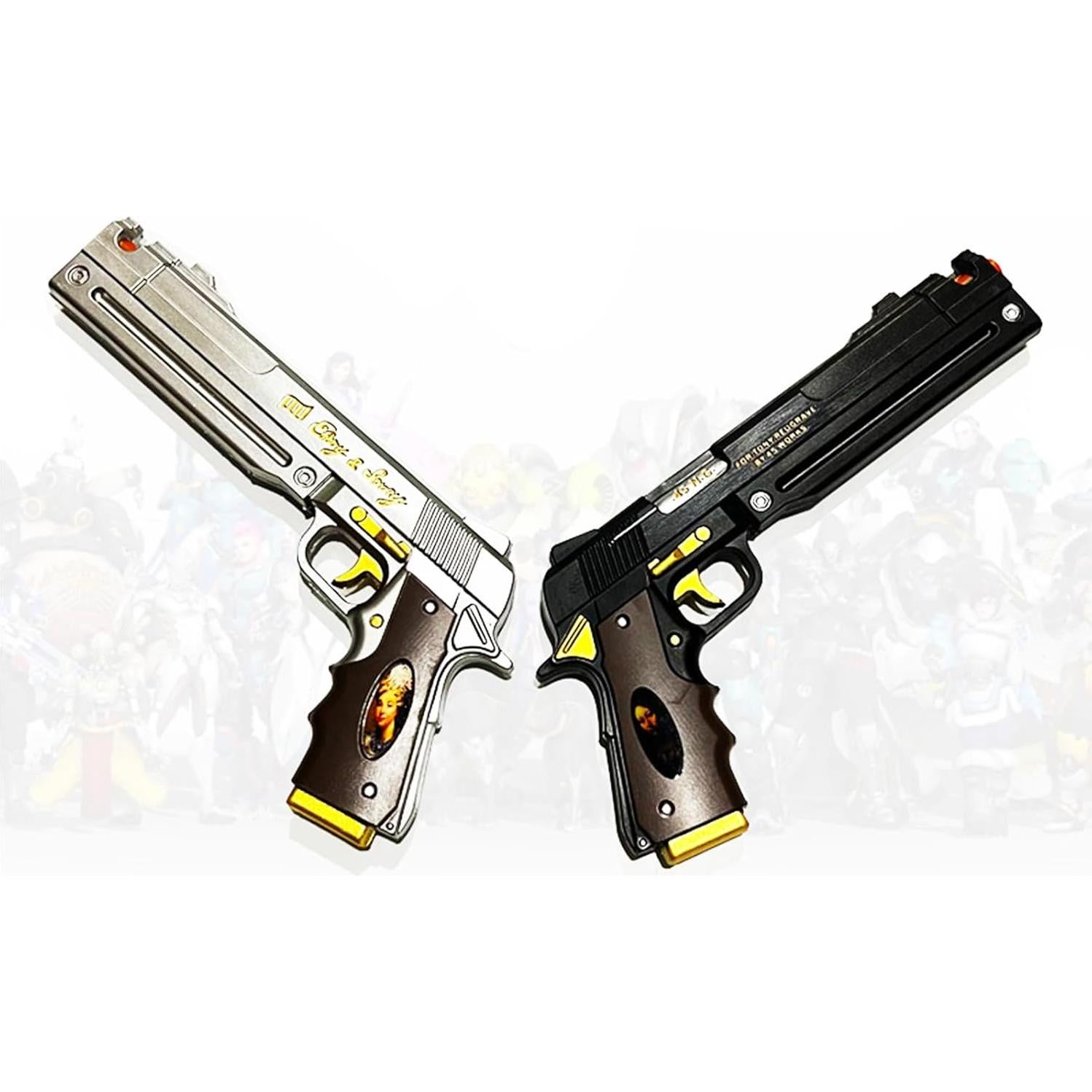 Set 2 Pistolas de Espuma 38 cm Anigamer Ichiban Cosplay