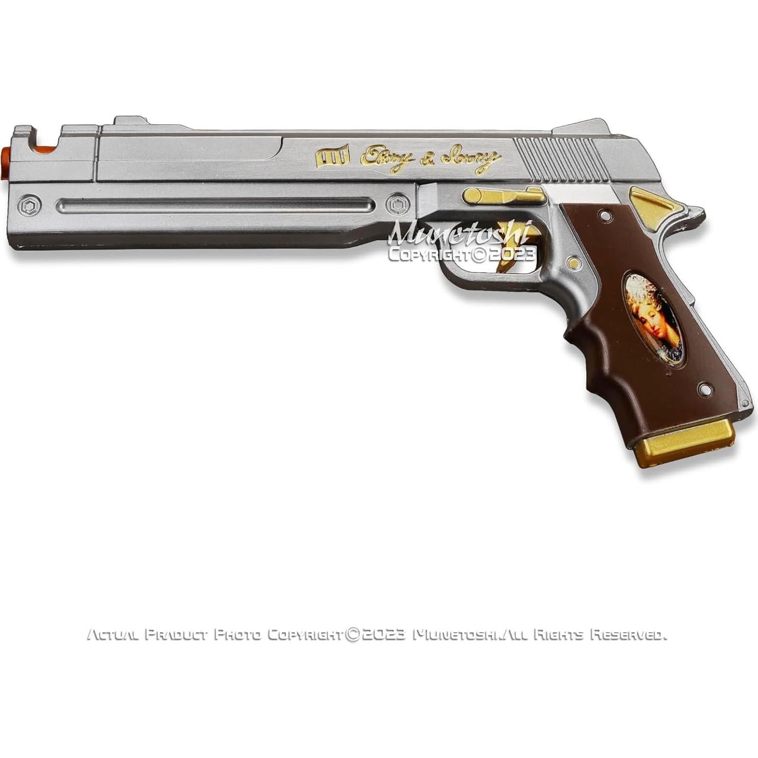 Munetoshi 14” Ivory Foam Pistols Dante Devil Cry Horror Fantasy Video Game Cosplay