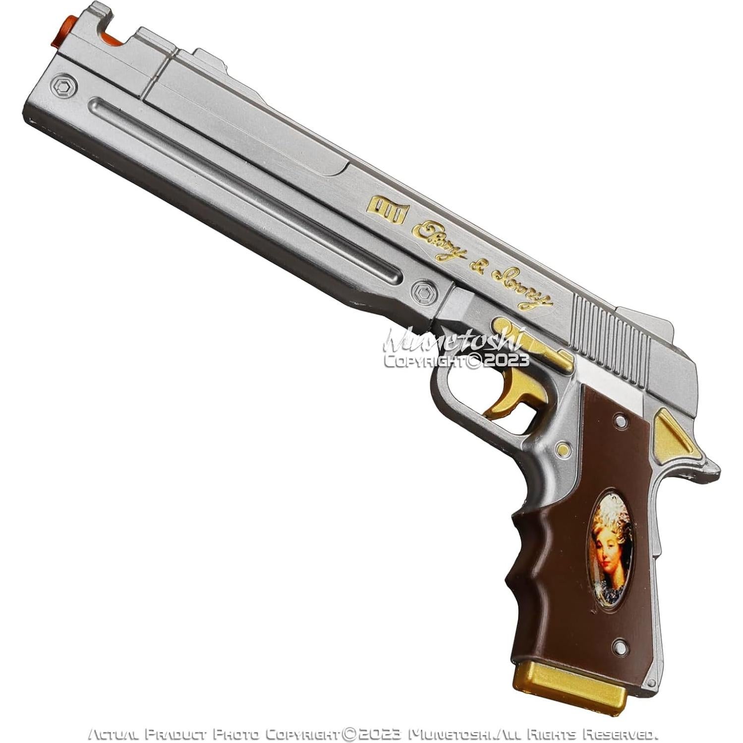 Munetoshi 14” Ivory Foam Pistols Dante Devil Cry Horror Fantasy Video Game Cosplay
