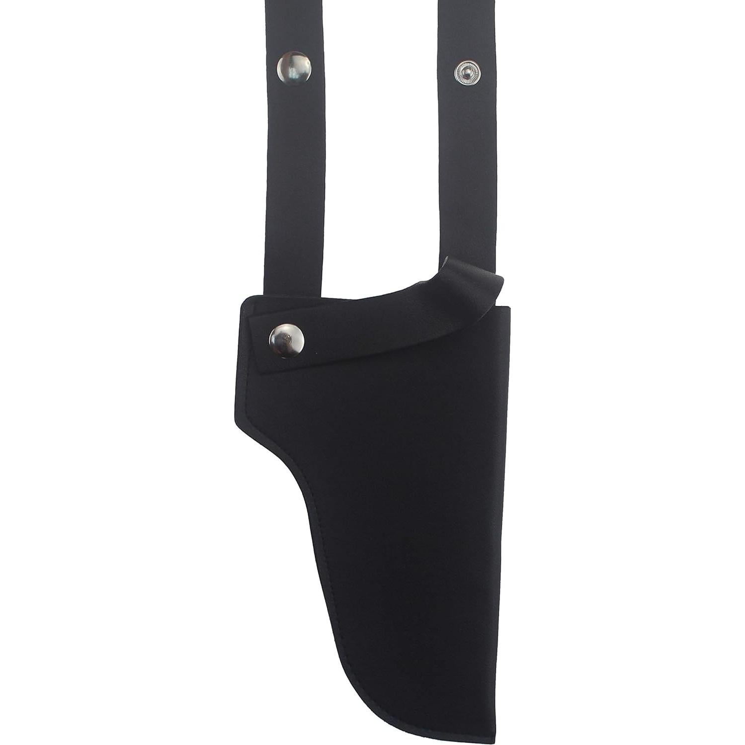 Funda de pistola ajustable Coolcoco de cuero sintético negra