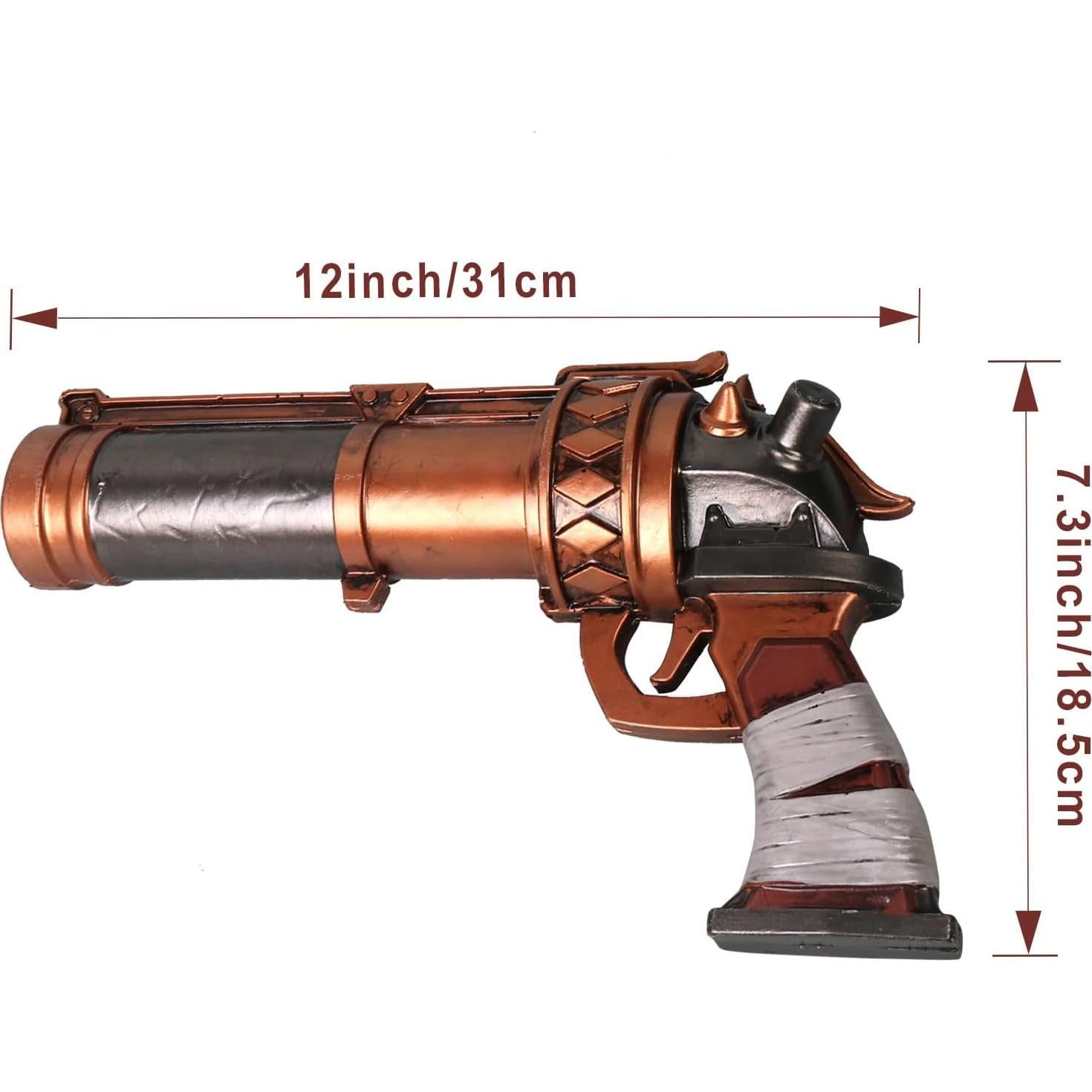 Arma Steampunk Foam Jin-x 30,5 cm Accesorio Cosplay