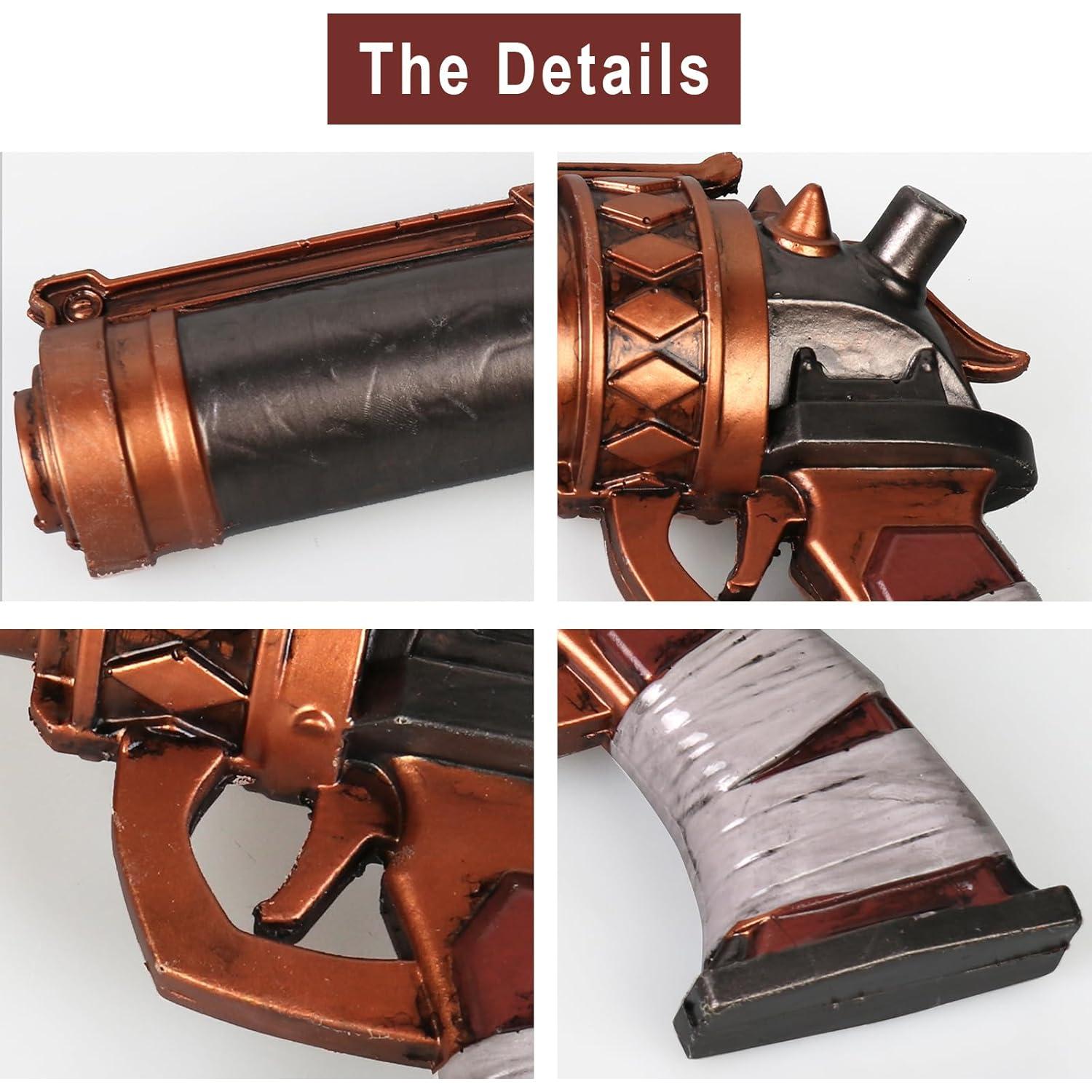 Arma Steampunk Foam Jin-x 30,5 cm Accesorio Cosplay