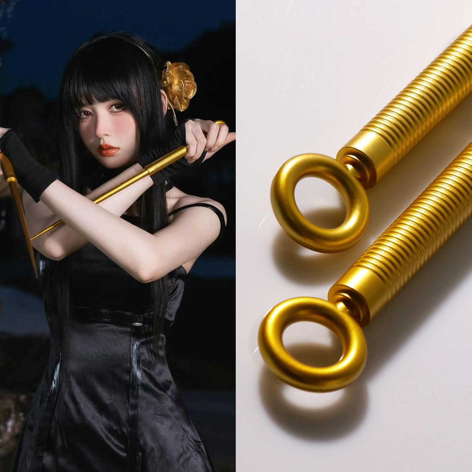 Arma de Cosplay Yor Forger DMAR 38,1 cm Dorada