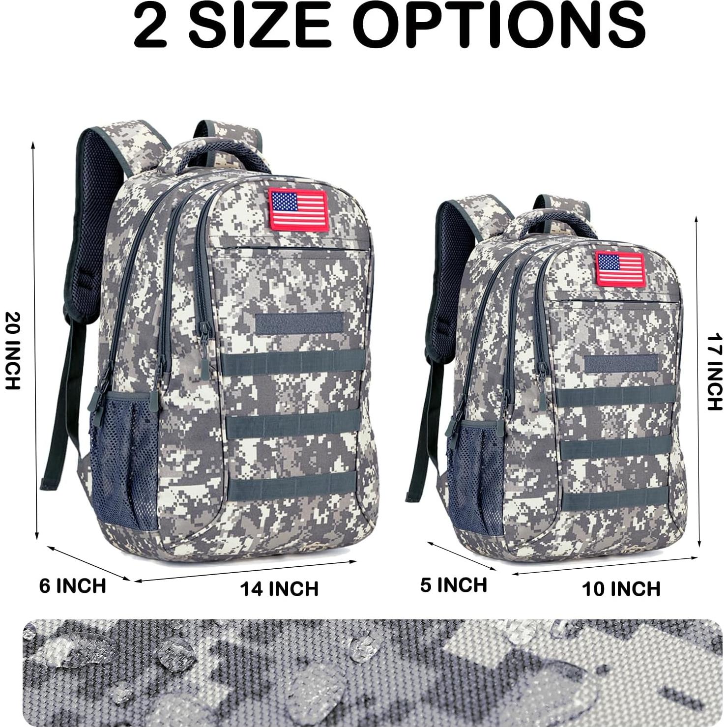 Mochila Camo Outdoor Plus 30L con Puerto USB Impermeable