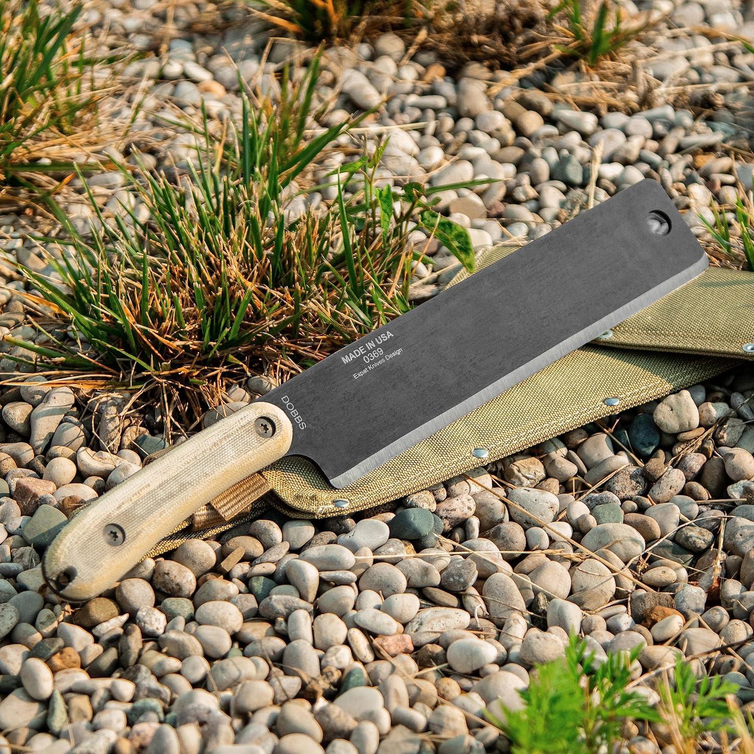 Machete ESEE Libertariat 22.9 cm Acero Carbono Mango Micarta