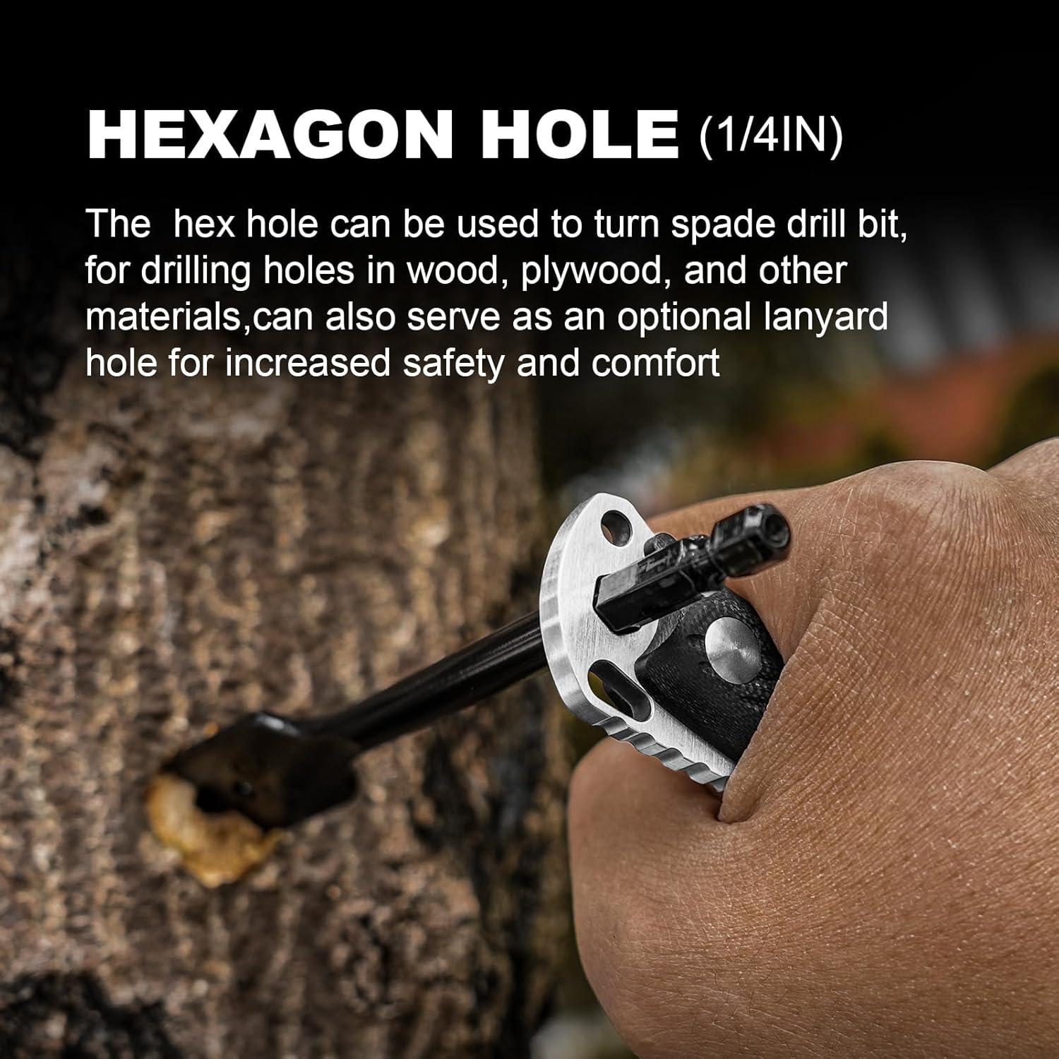 Cuchillo de Caza Kizer Ursa Major 11.3 cm Hoja AEB-L con Funda