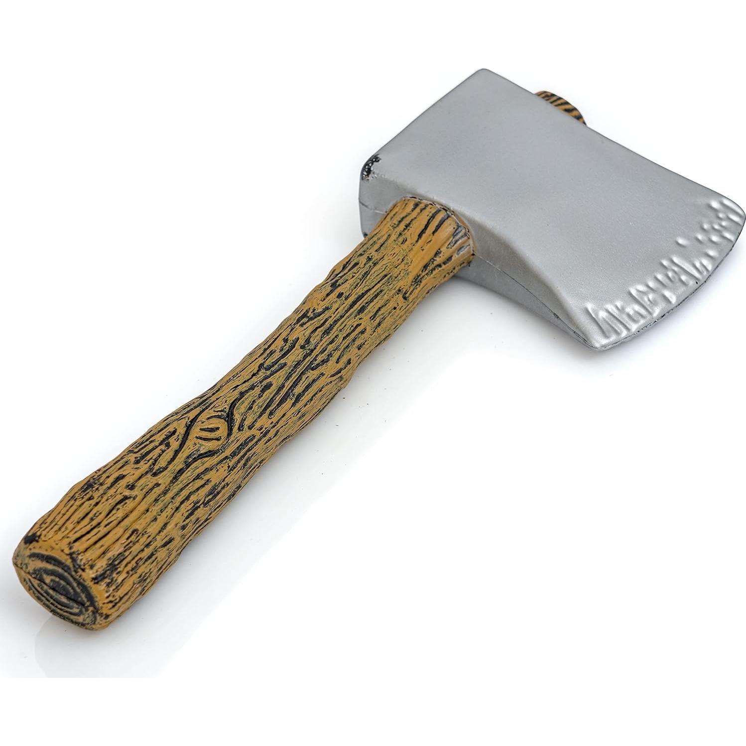 Hacha Juguete Skeleteen para Disfraz de Leñador 29,66 cm