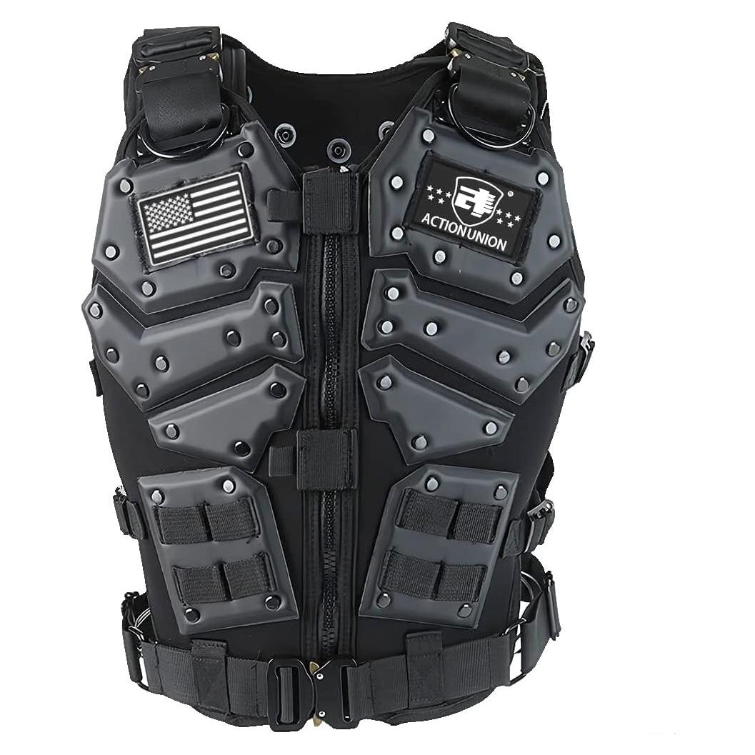 Chaleco Táctico ActionUnion para Hombres Ajustable Molle