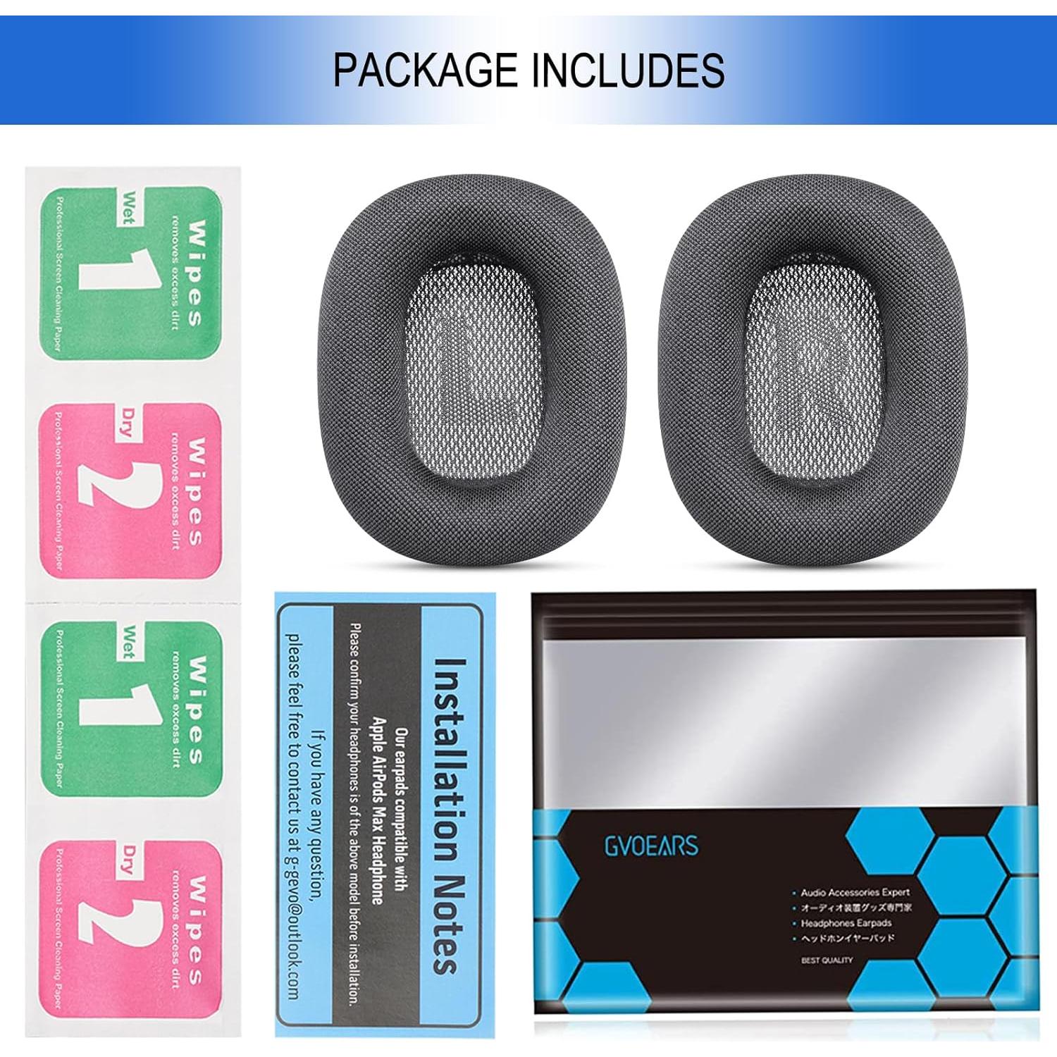 Cojines de Malla GVOEARS para Auriculares Apple AirPods Max