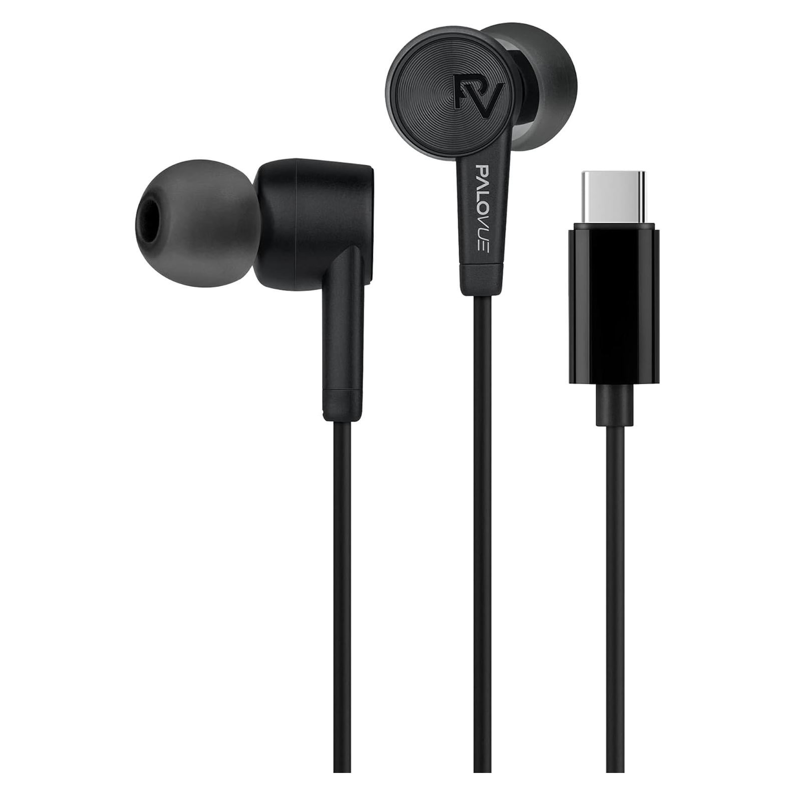 Auriculares In Ear USB Tipo C PALOVUE PV1CB con Micrófono