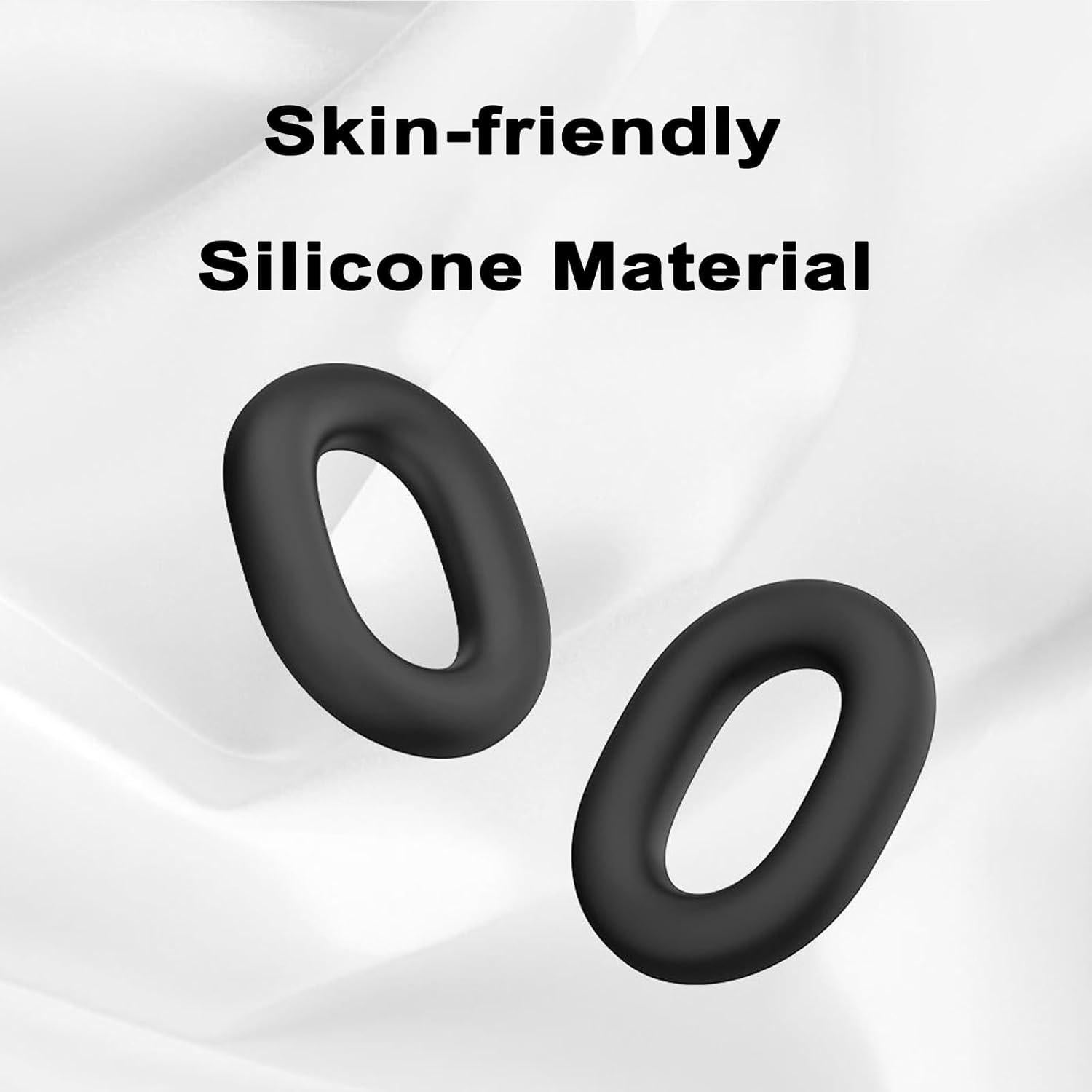 Funda de Silicona Antideslizante TEHAOUU para Auriculares WH-1000XM6 Beige