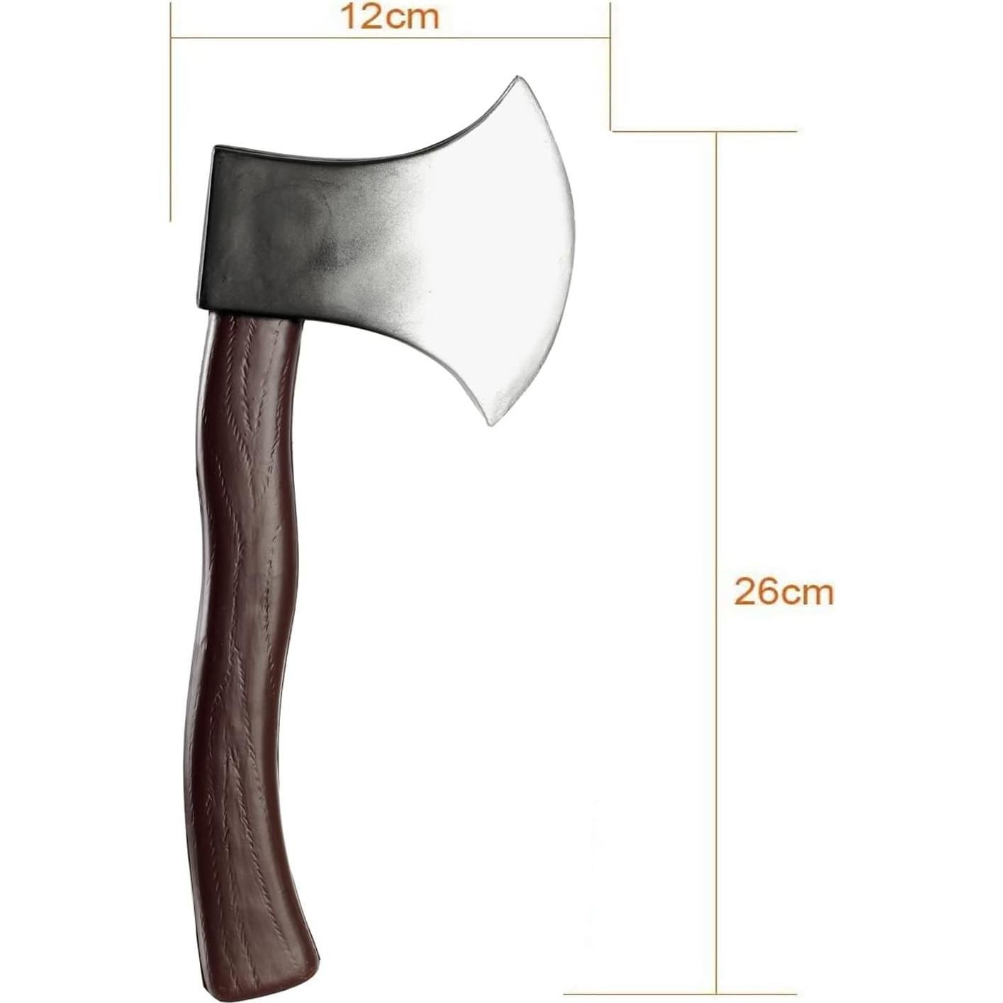 Hacha de Juguete Halloween BinaryABC 28.9x11.3 cm