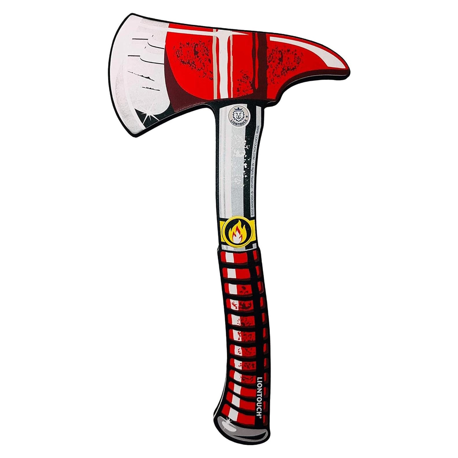 Hacha de Bombero Liontouch para Niños 3 a 8 Años - Juguete Seguro