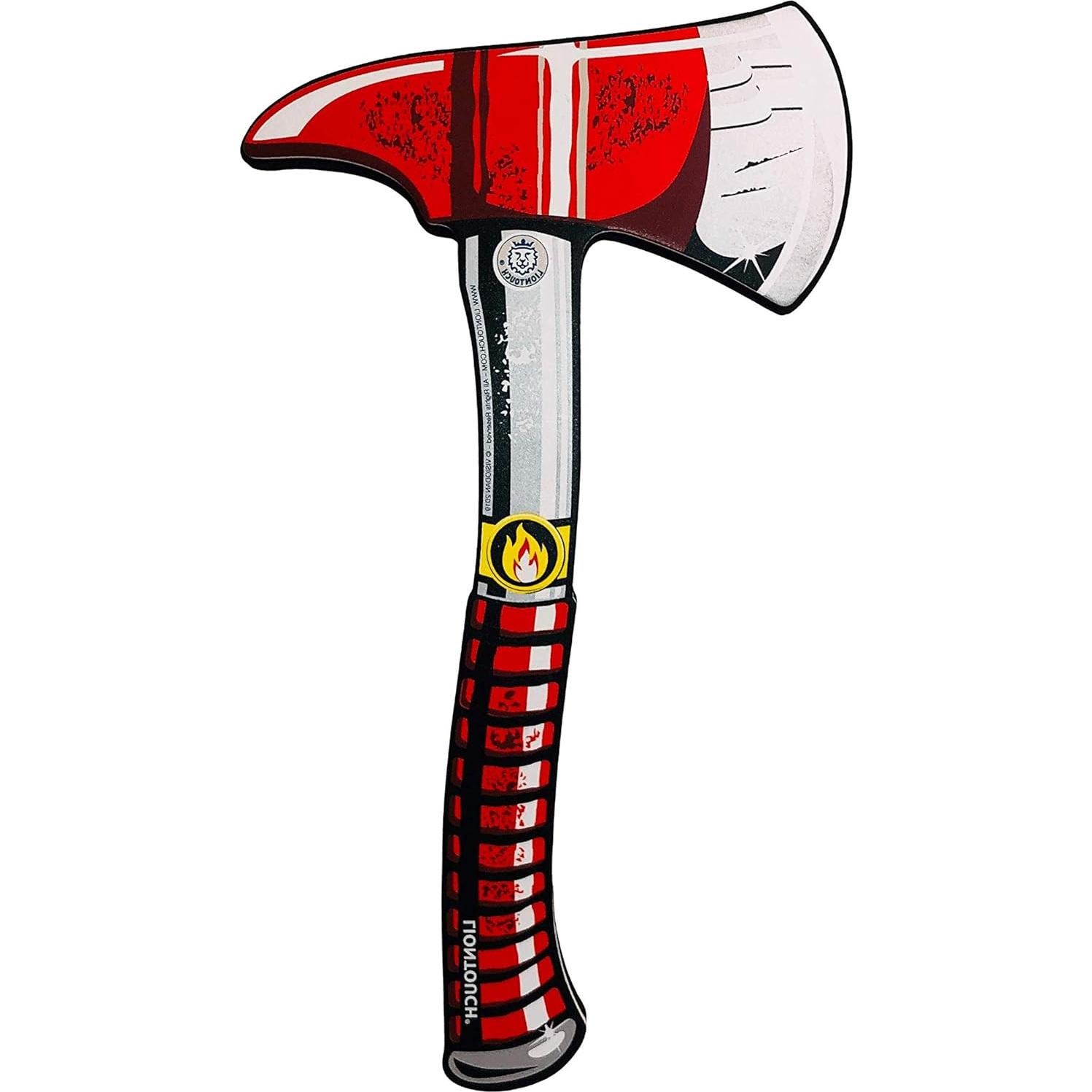 Hacha de Bombero Liontouch para Niños 3 a 8 Años - Juguete Seguro