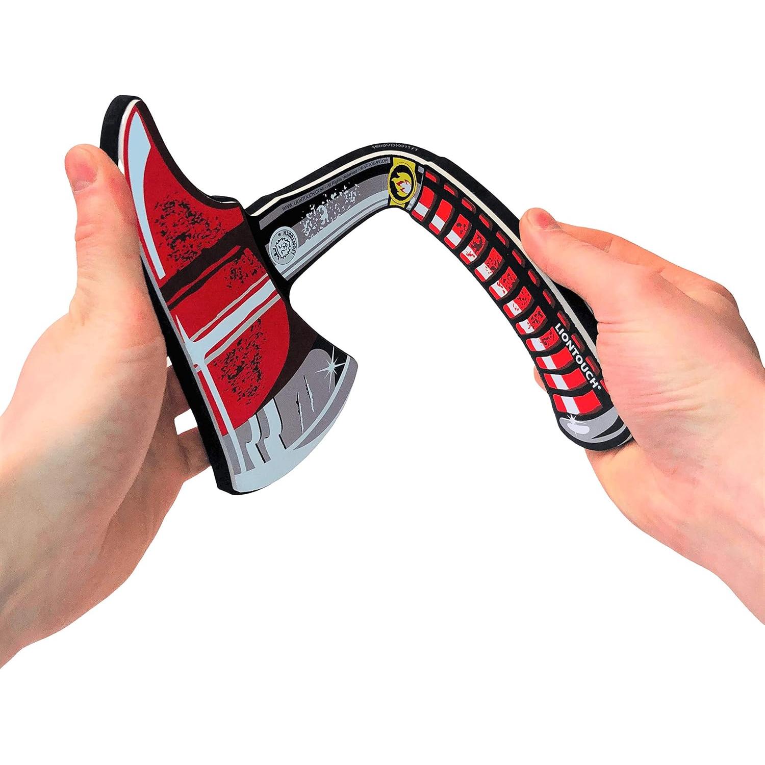 Hacha de Bombero Liontouch para Niños 3 a 8 Años - Juguete Seguro