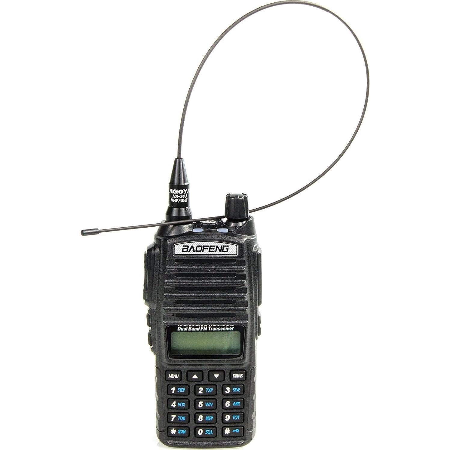 Antena VHF/UHF Nagoya NA-24J 41.1 cm SMA-Femenino para radios