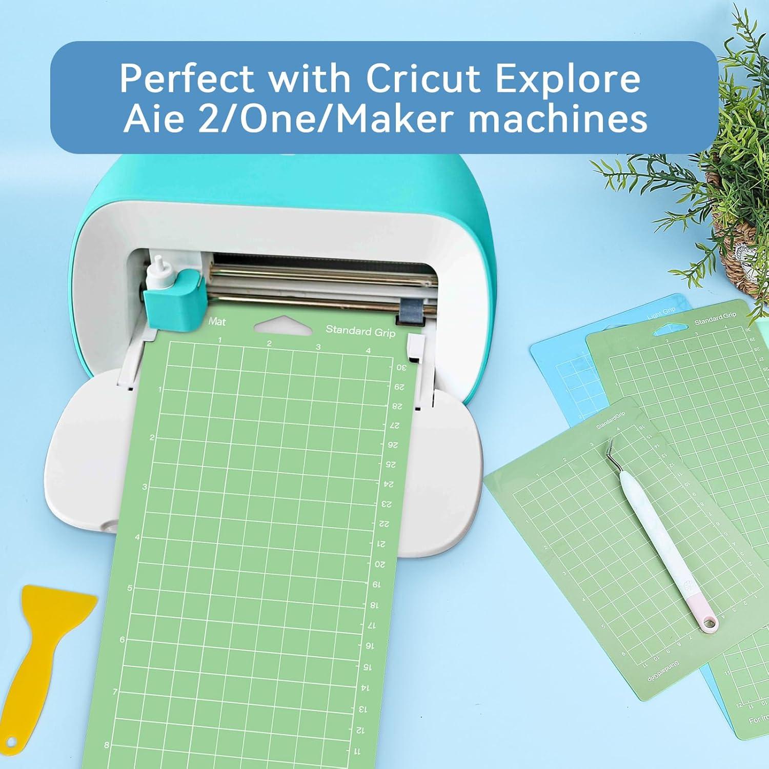 Paquete de 8 Tapetes de Corte IModeur para Cricut Joy 11.43x30.48cm