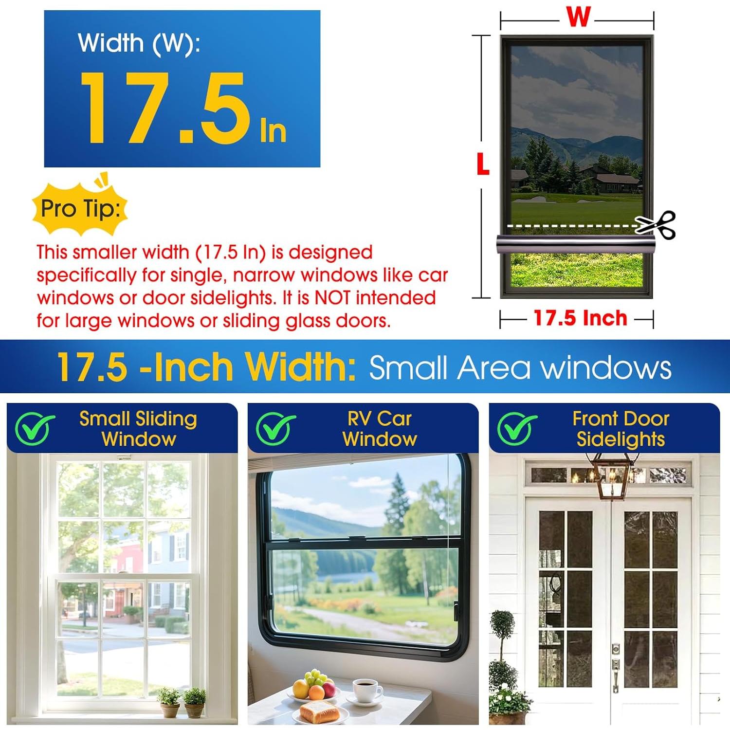 Película de Privacidad Coavas 44.5x200 cm Espejo Reflectante