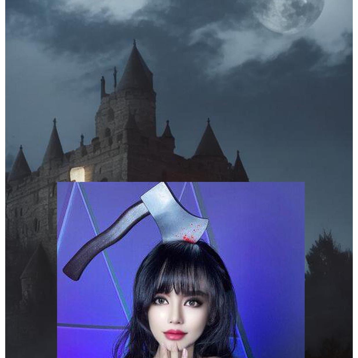 Hacha de Espuma para Disfraz de Leñador ONESWI 27,94 cm