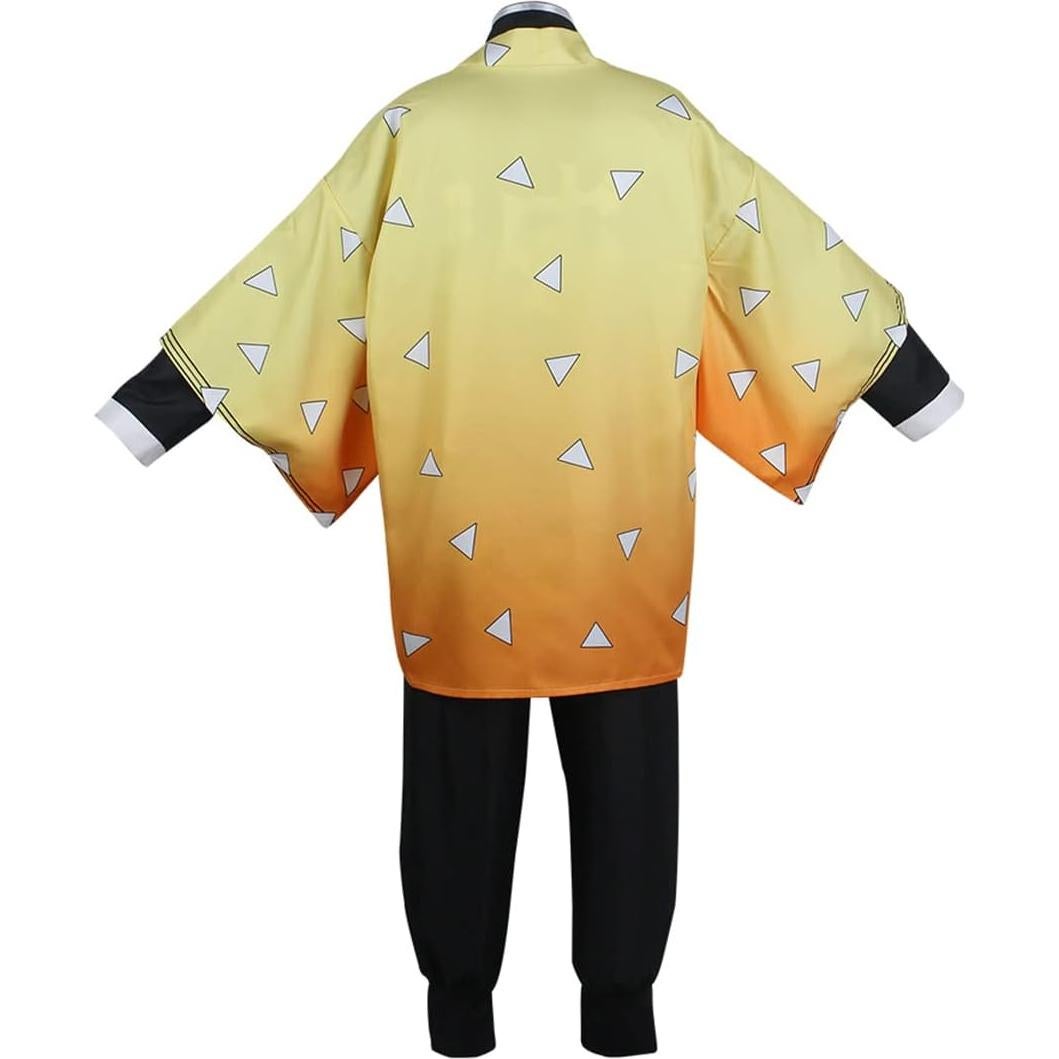 Disfraz Cosplay Anime Rengoku Kimono Unisex Mediano