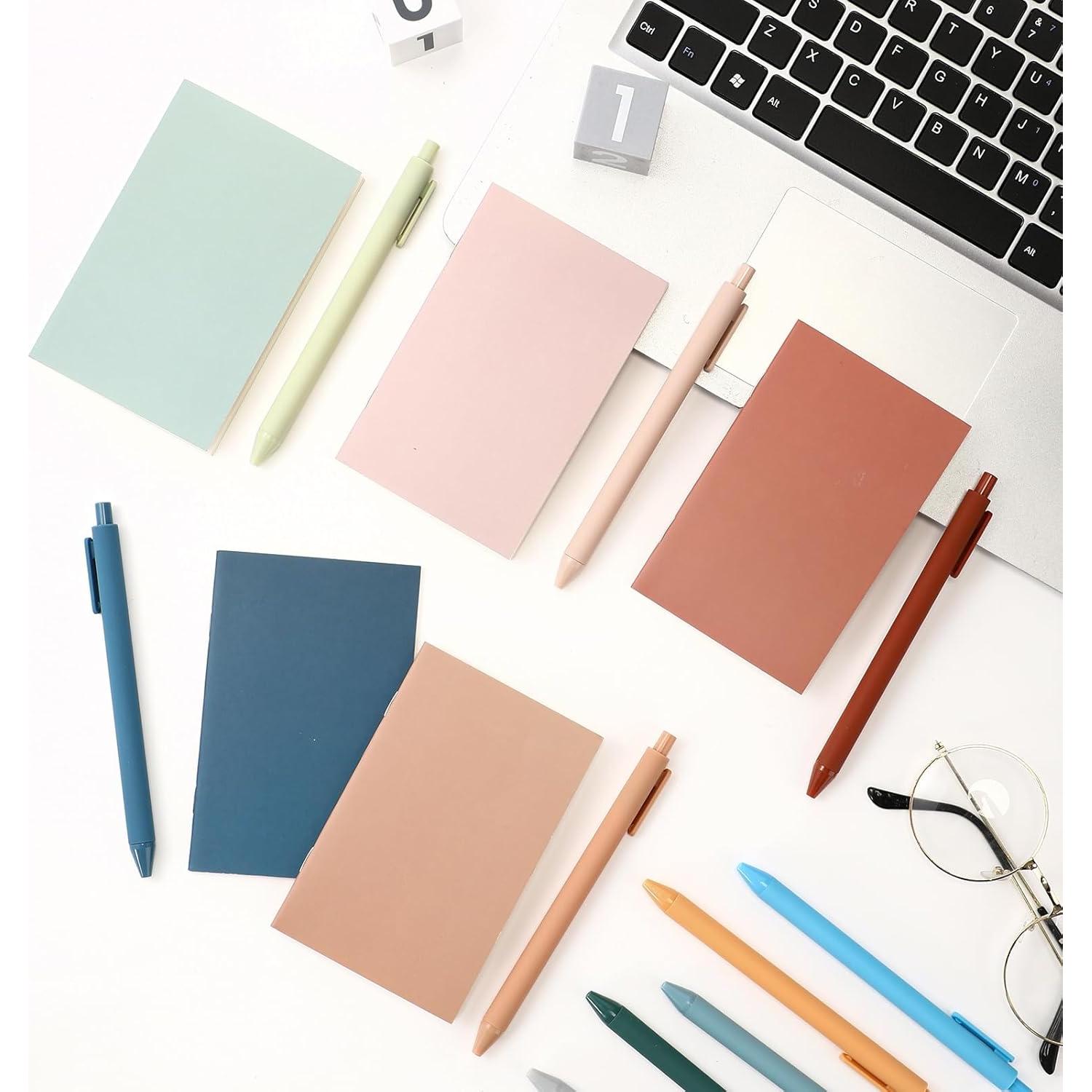 Set de 20 Mini Cuadernos y Bolígrafos Eaasty - Color Sanación