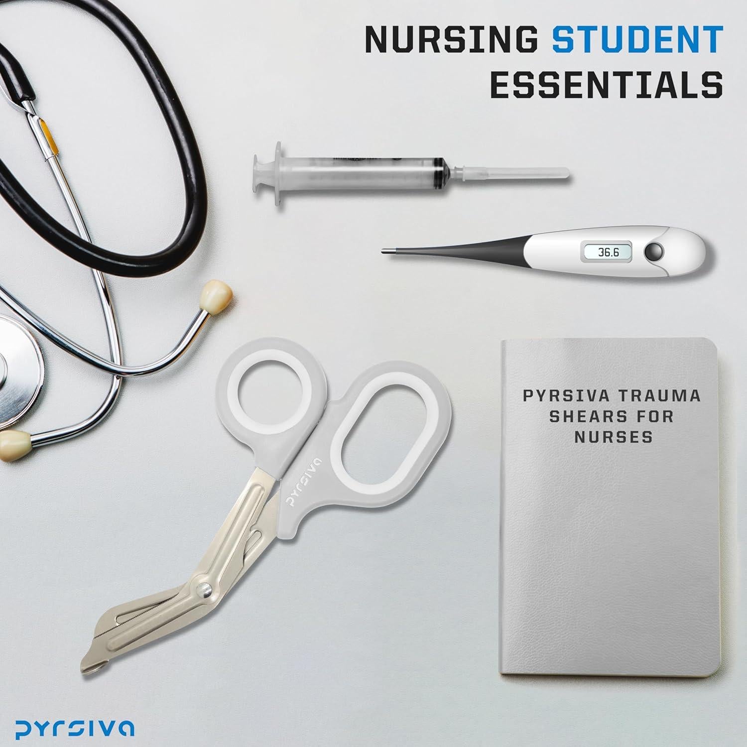 Tijeras de Trauma Pyrsiva 19.05 cm Acero Inoxidable Titanio