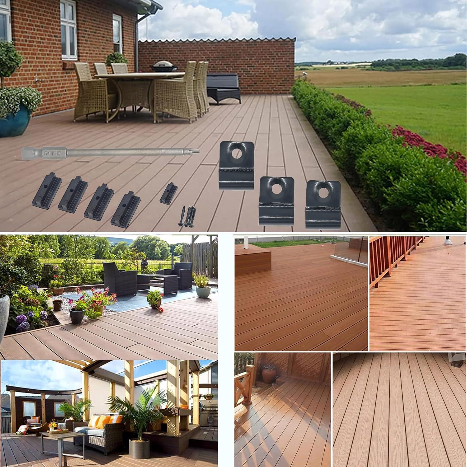 Clips de Inicio Ocultos QIJOAC - 40 Piezas para Deck