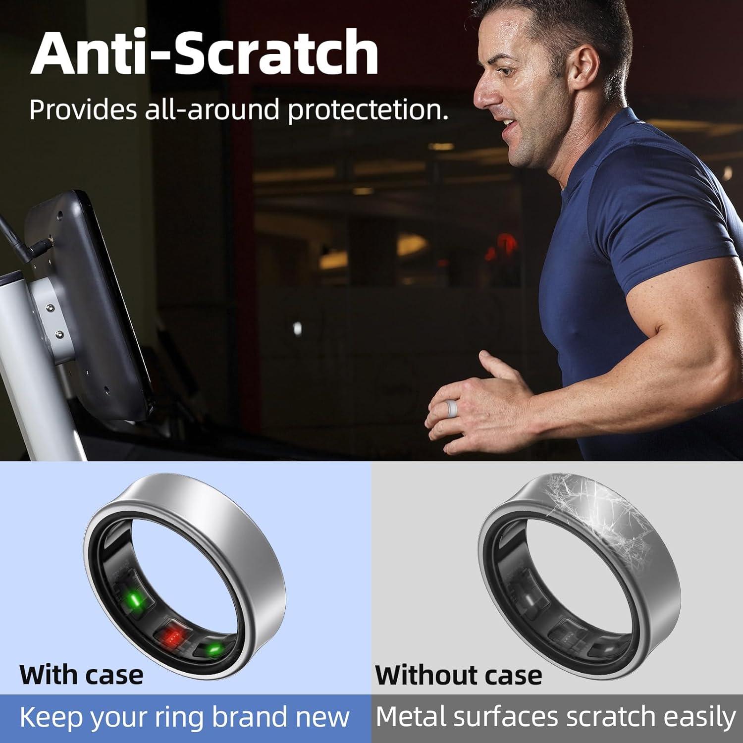 Cubierta de Silicona para Oura Ring Gen 4/3 - Protector Antarañazos