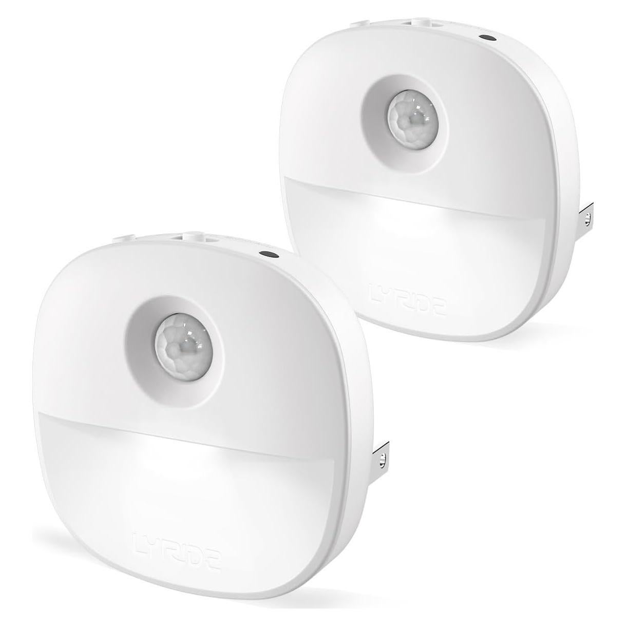 Luz Nocturna LED Lyridz con Sensor de Movimiento 1-50 lm