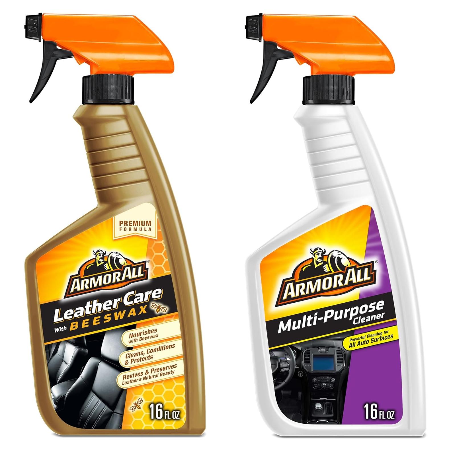 Limpiador de Cuero y Multiusos Armor All 2 x 473 ml