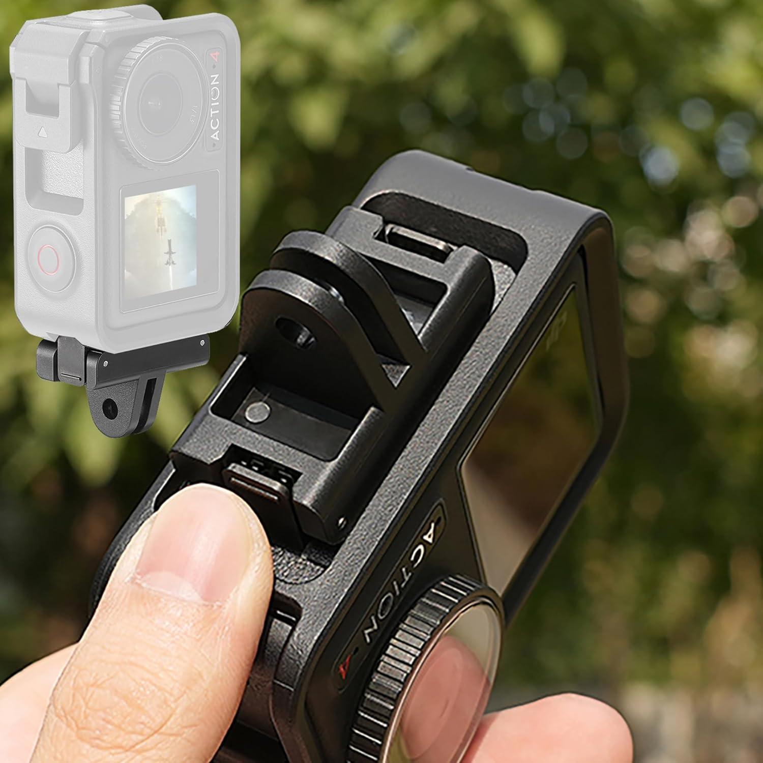 Adaptador Magnético PCTC para DJI Action 5 Pro/4/3 - Aluminio