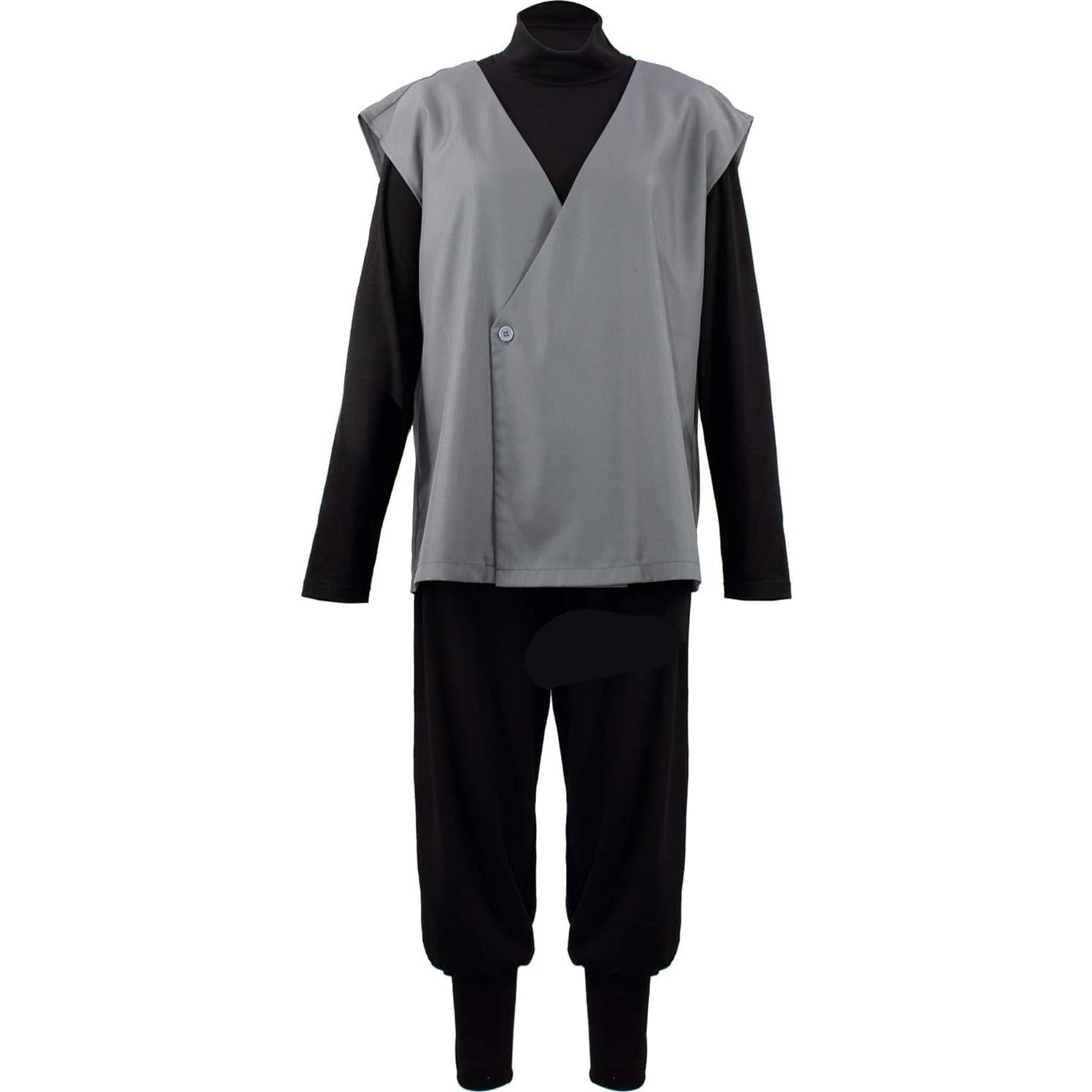 Traje de Cosplay Negro C-ZOFEK para Hombres X-Large