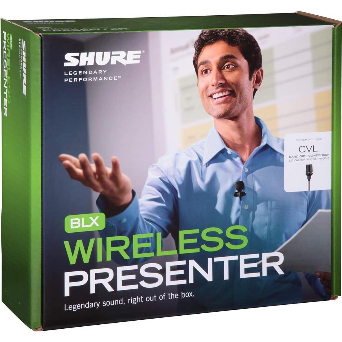 Micrófono Inalámbrico Shure BLX14/CVL - 100m Alcance, 14h Batería