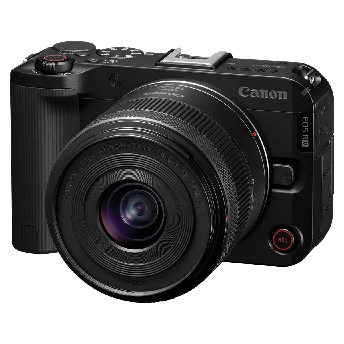 Cámara Canon EOS R50 V + Lente RF-S14-30mm F4-6.3 IS STM