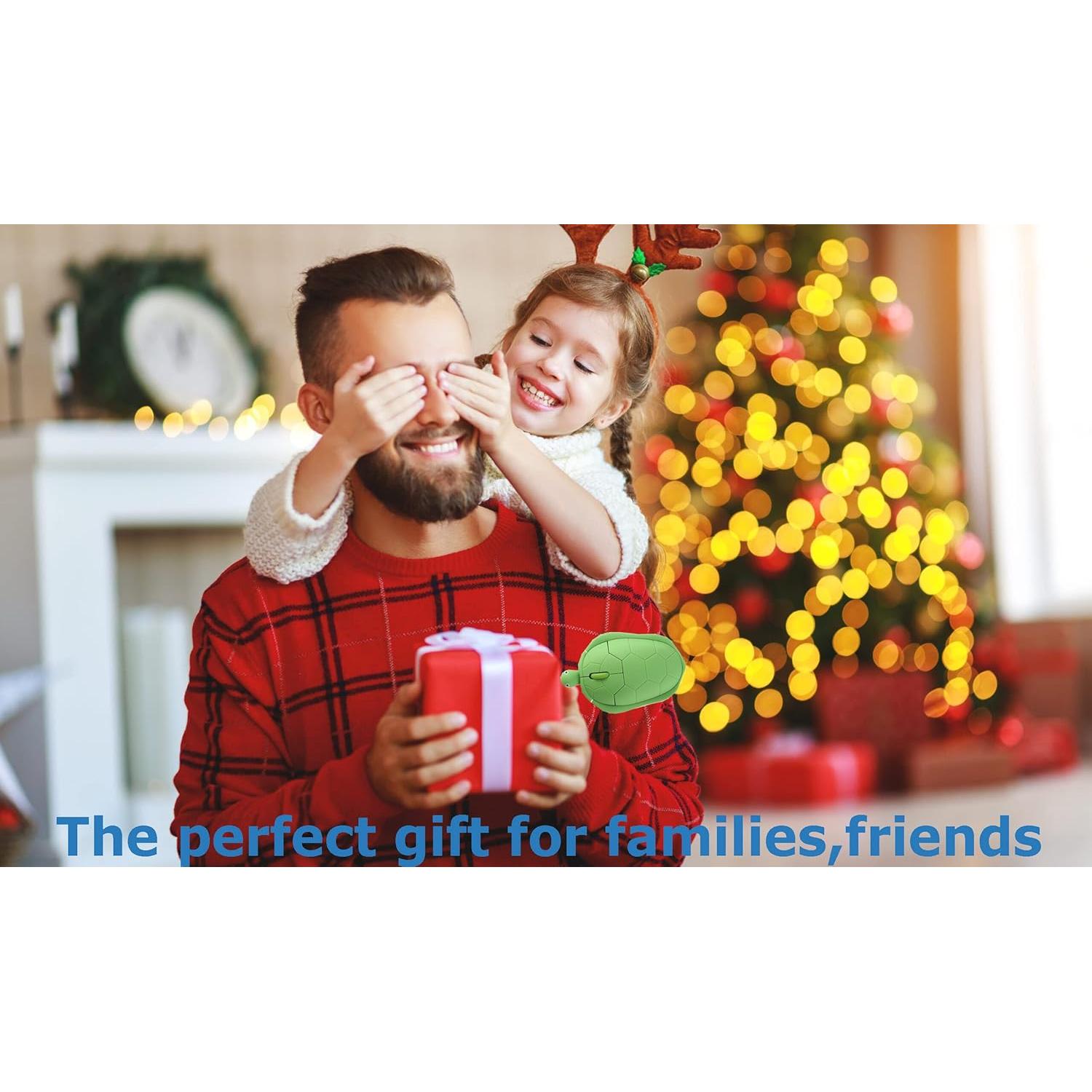 Ratón Inalámbrico Ergonómico Verde Tortuga USB Óptico