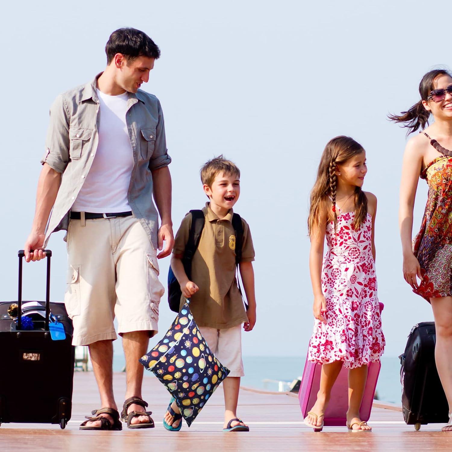 Bolsas de Lavandería de Viaje Shappy 2 Pcs Impermeables 40x50cm