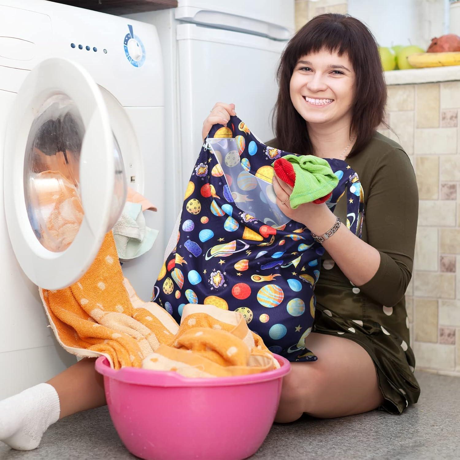 Bolsas de Lavandería de Viaje Shappy 2 Pcs Impermeables 40x50cm