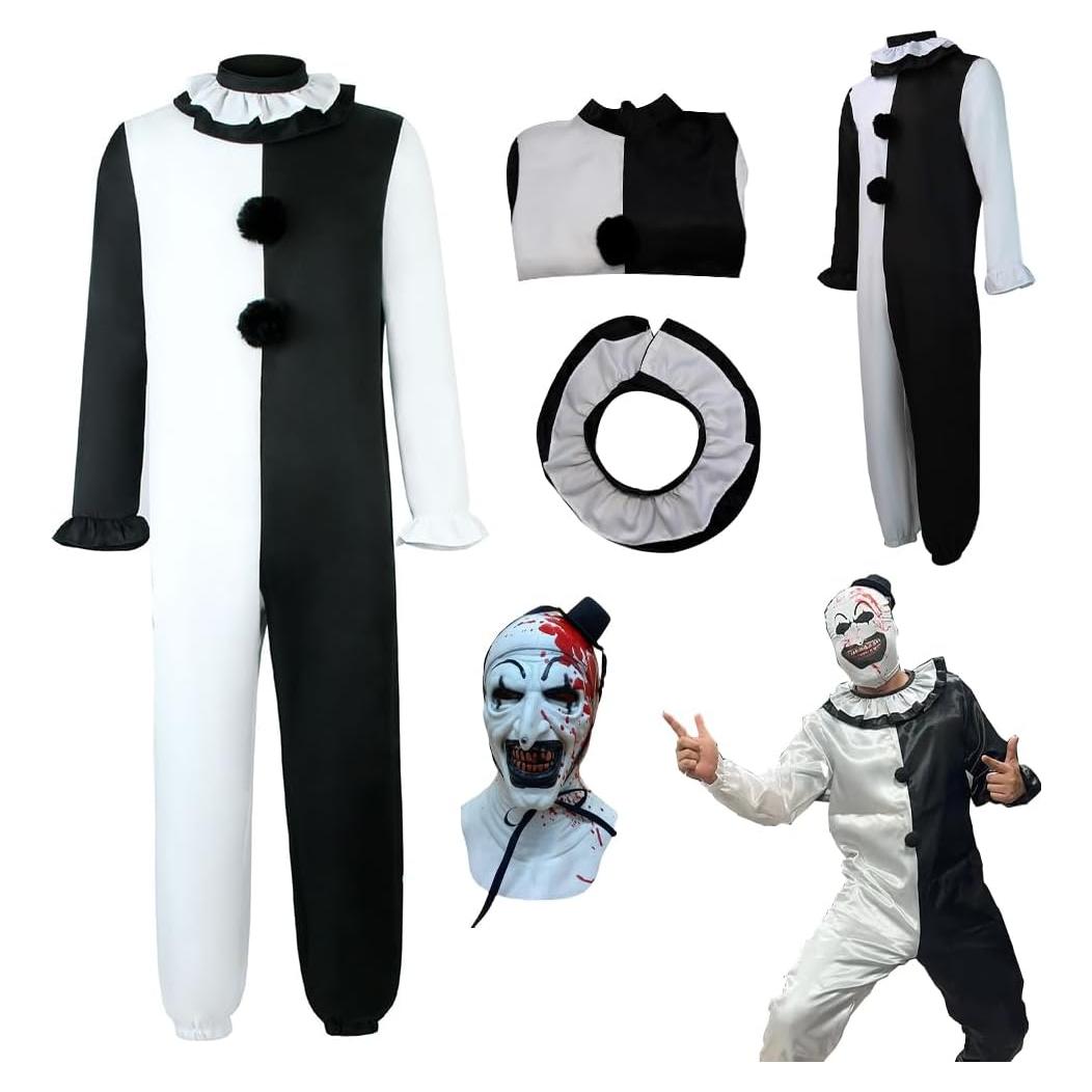 Disfraz Art The Clown Completo para Halloween Hombre