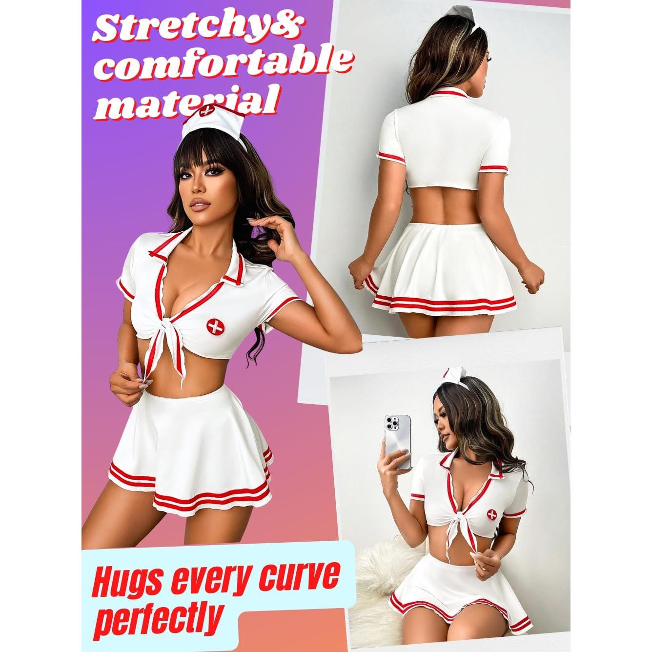Disfraz de Enfermera Sexy Kaei&Shi para Mujeres - Talla Grande