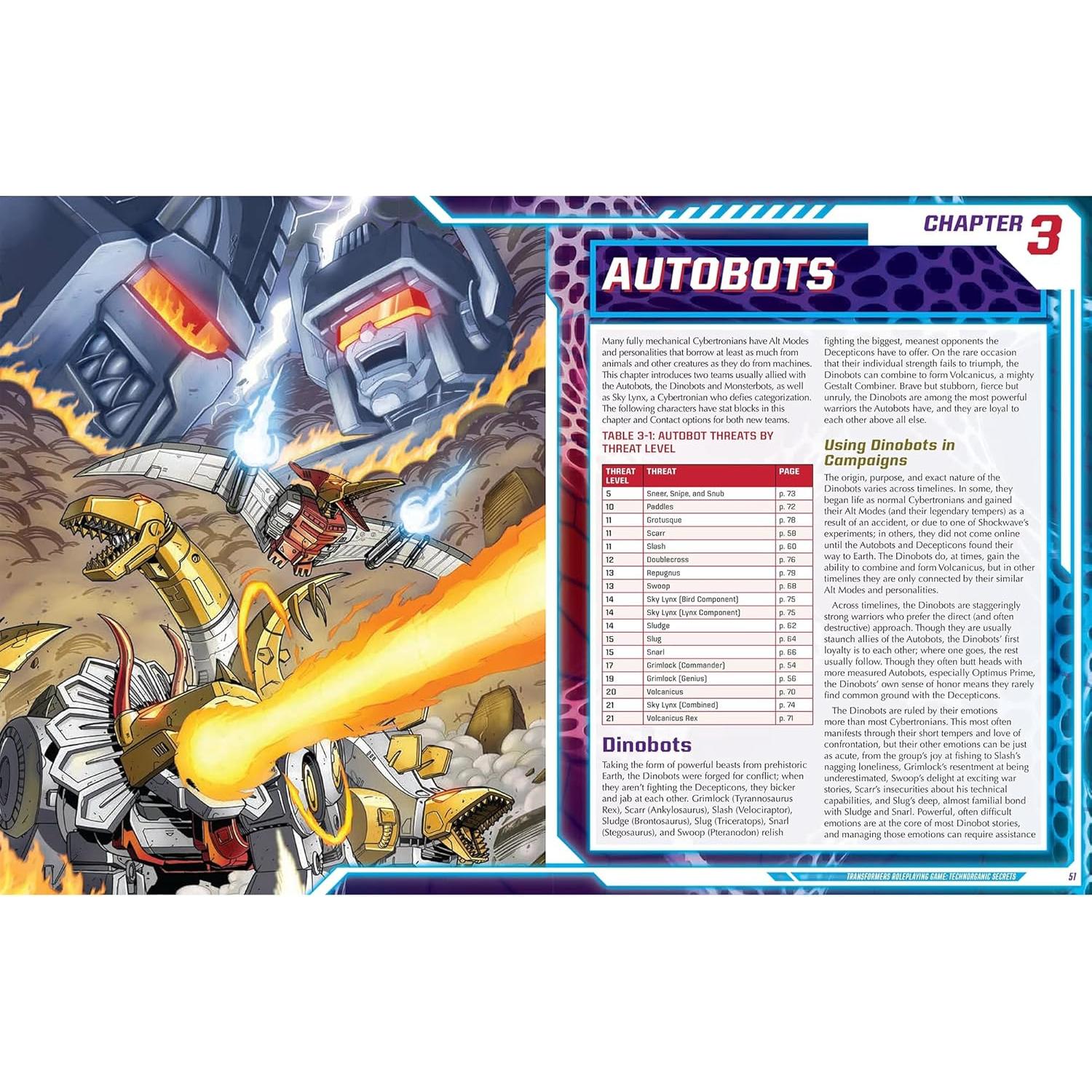 Transformers RPG Expansión Renegade Juegos 14+