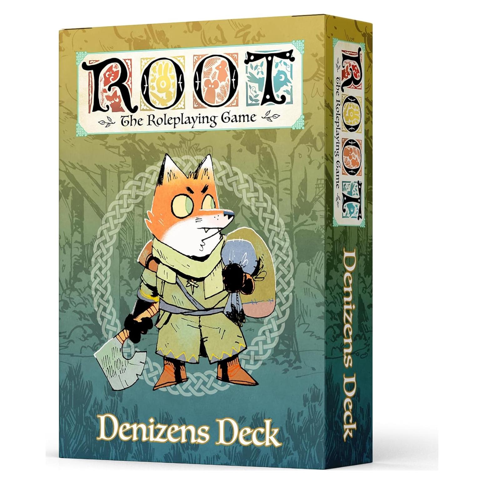 Baraja de Habitantes Magpie Games Root RPG 55 Cartas