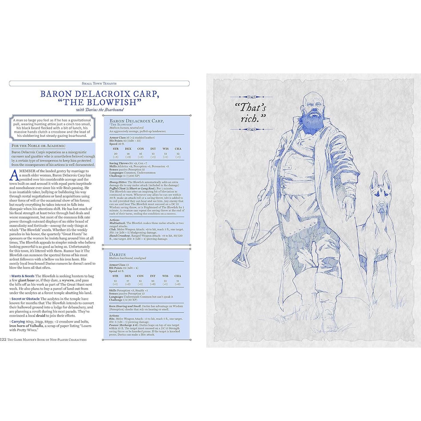 The Game Master's Book of Non-Player Characters: 500+ unique bartenders, brawlers, mages, merchants, royals, rogues, sages, sailors, warriors, weirdos ... RPG adventures (The Game Master Series)