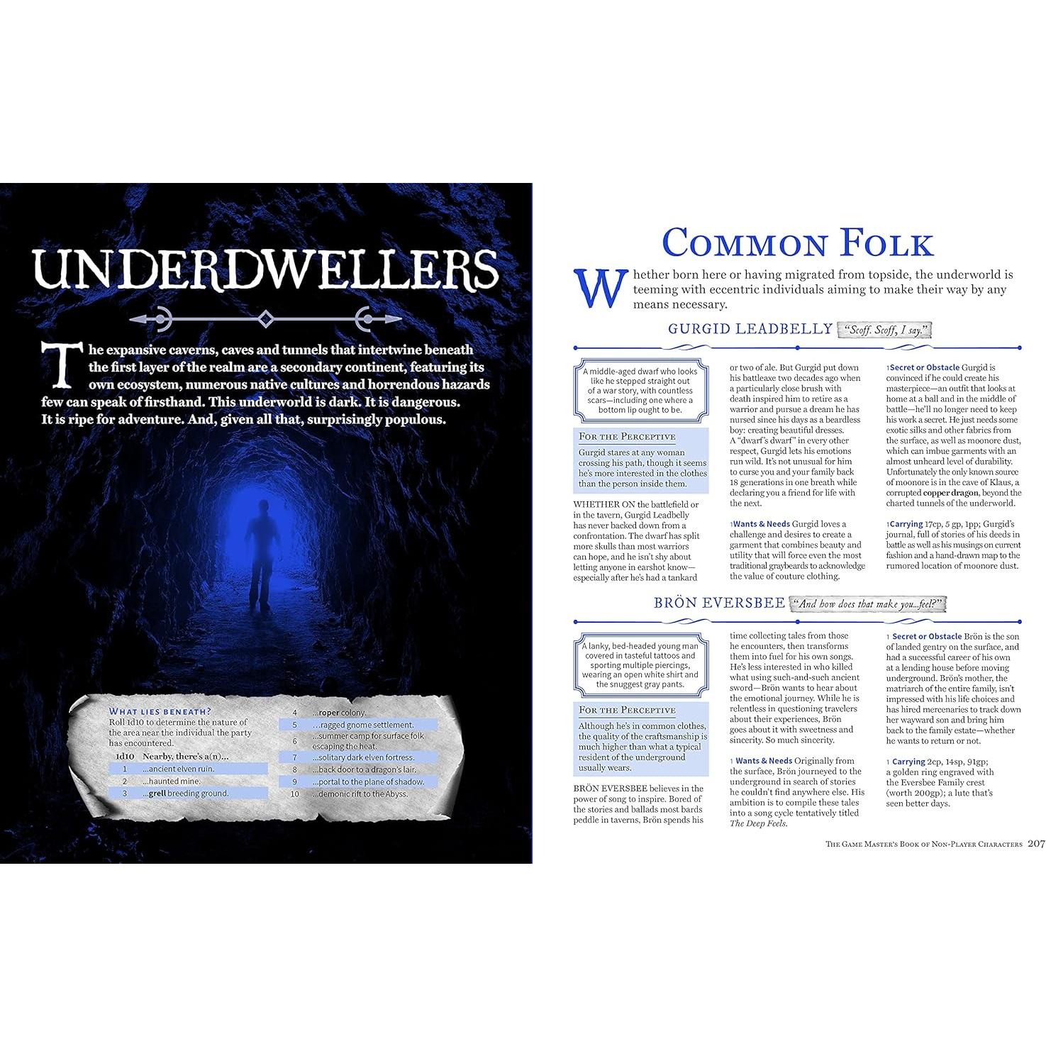 The Game Master's Book of Non-Player Characters: 500+ unique bartenders, brawlers, mages, merchants, royals, rogues, sages, sailors, warriors, weirdos ... RPG adventures (The Game Master Series)